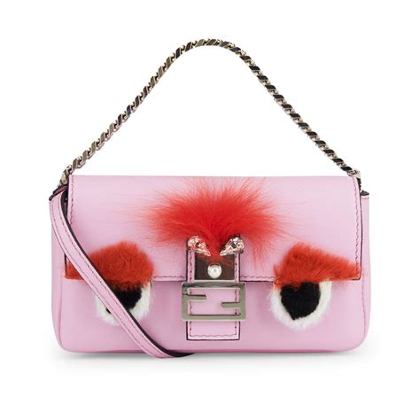 micro bag fendi|fendi baguette mini bag.